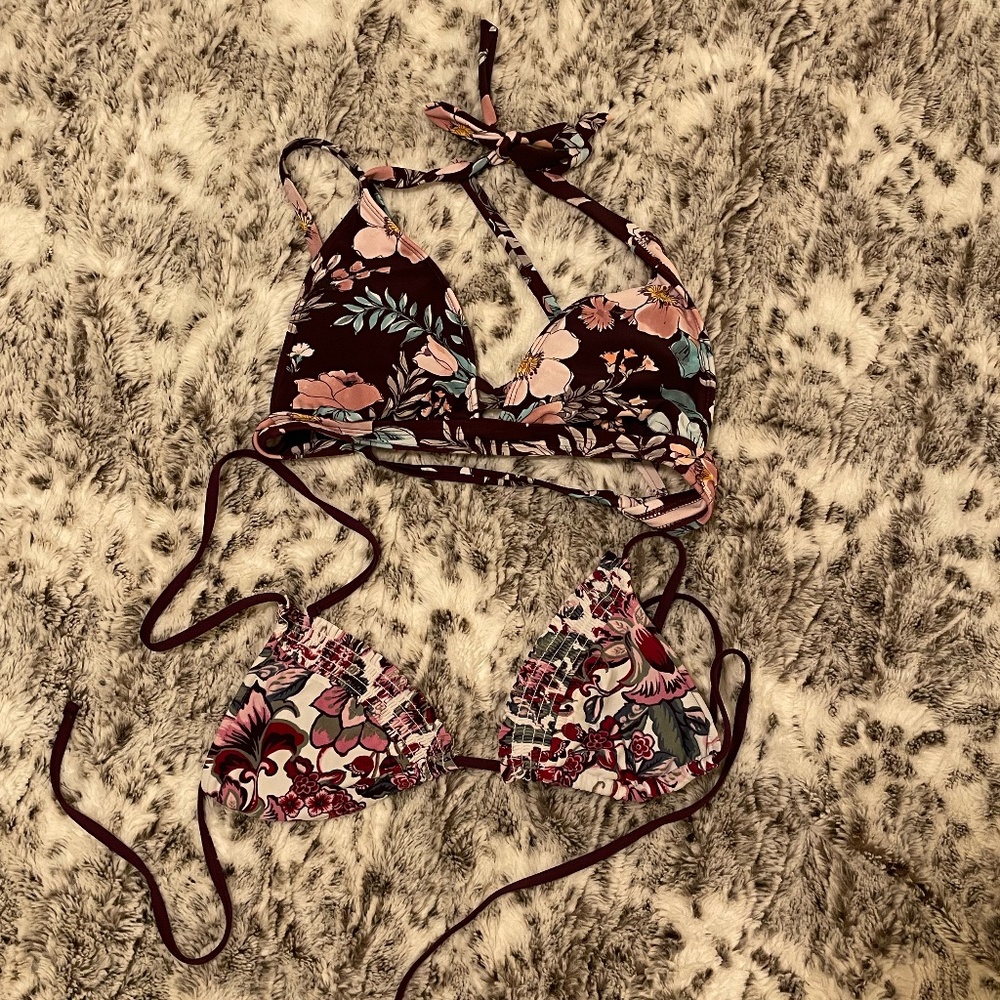 Floral & Paisley Bikini Tops